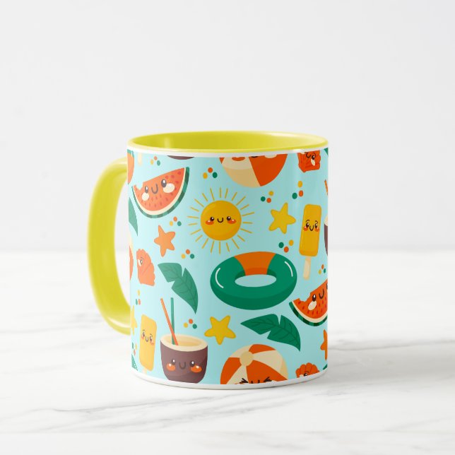 Mug Musique d'été (Devant gauche)