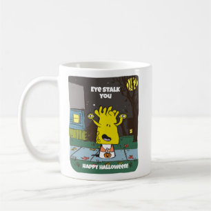 Mug Musique d'Halloween Retro Cute Monster
