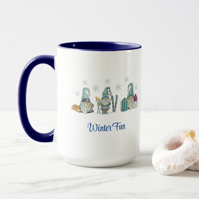Mug Musique d'hiver (Avec donut)