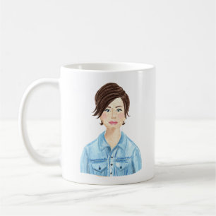 Mug Musique d'image aquarelle personnalisée