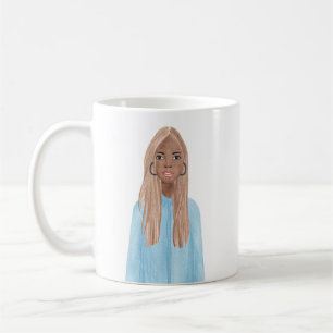 Mug Musique d'image aquarelle personnalisée