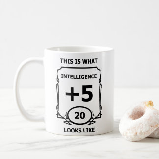 Mug Musique d'intelligence des donjons et des dragons