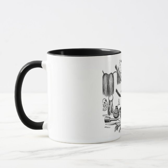 Mug Musique d'objets indiens (Gauche)