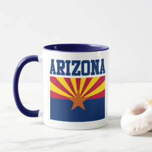 Mug Musique drapeau de l'État de l'Arizona