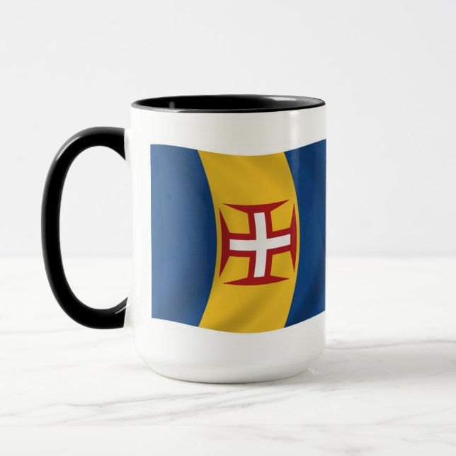 Mug Musique Drapeau de Madère (Gauche)