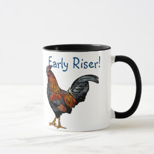 Mug Musique du coq de la première place