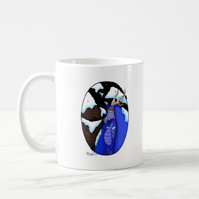 Mug Musique du dragon de neige (Gauche)