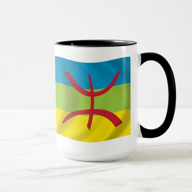 Mug Musique du drapeau berbère (Droite)