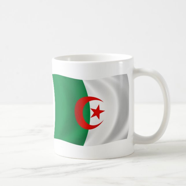 Mug Musique du drapeau d'Algérie (Droite)