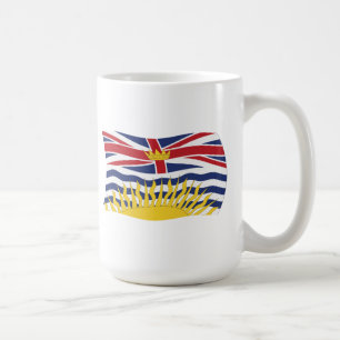 Mug Musique du drapeau de la Colombie-Britannique