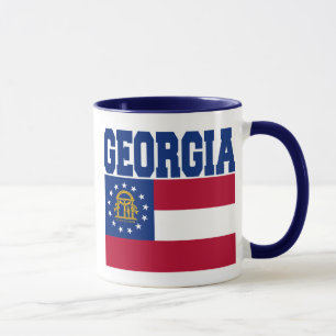 Mug Musique du drapeau de l'État de Géorgie