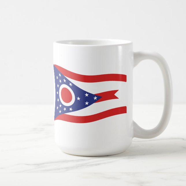 Mug Musique du drapeau de l'Ohio (Droite)