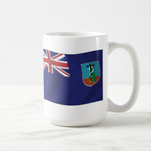 Mug Musique du drapeau de Montserrat