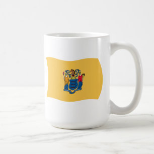 Mug Musique du drapeau du New Jersey
