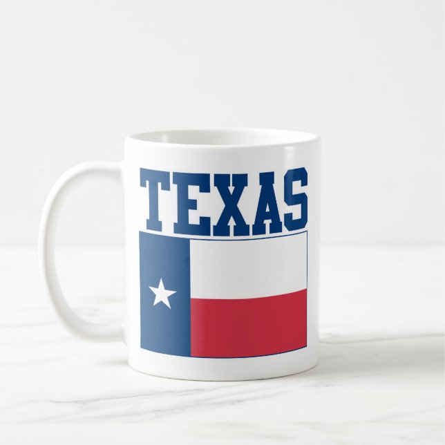 Mug Musique du drapeau du Texas (Gauche)