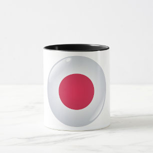 Mug Musique du drapeau japonais