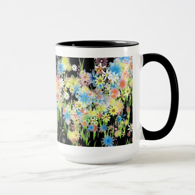 Mug Musique du jardin de fleurs (Droite)