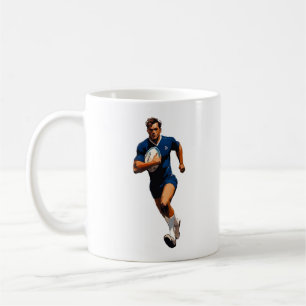 Mug Musique du joueur de rugby