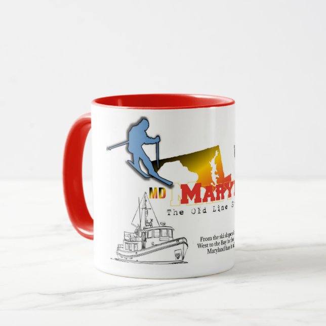 Mug Musique du Maryland (Devant gauche)