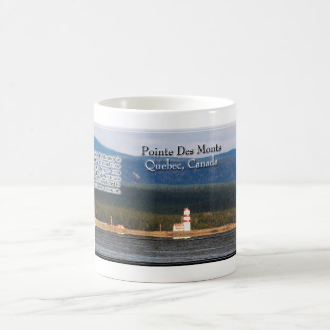 Mug Musique du phare de Pointe Des Monts (Centre)