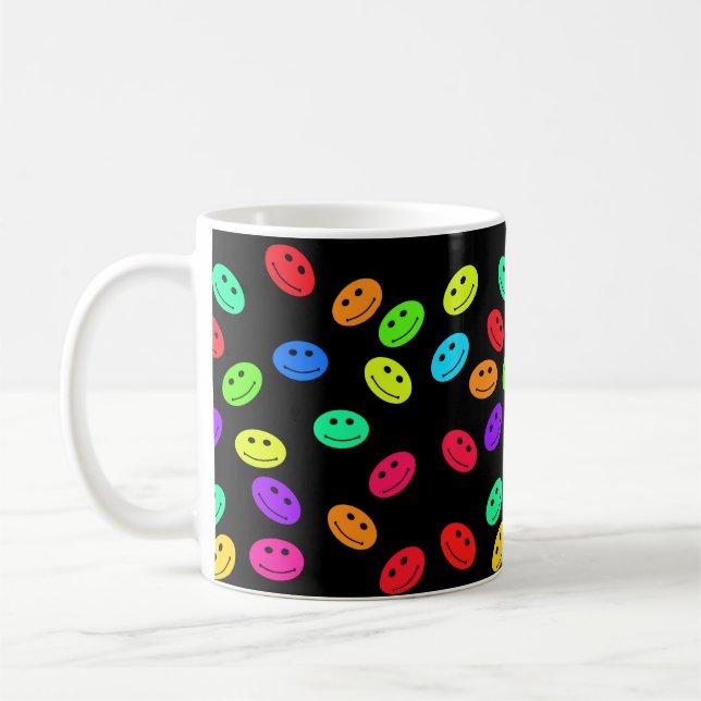Mug Musique du visage souriant (Gauche)