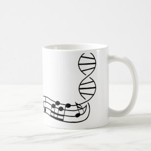 Mug Musique : elle est en mon ADN