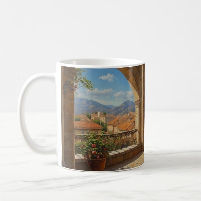 Mug Musique en céramique de Rome City Art (Gauche)