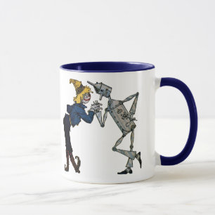 Mug Musique en céramique de Scarecrow et Tin Man