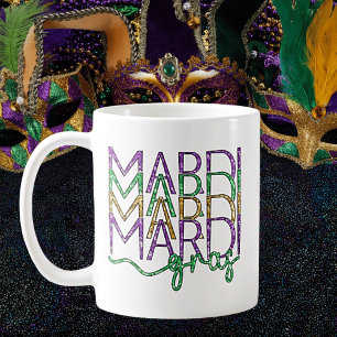 Mug Musique en céramique Mardi Gras