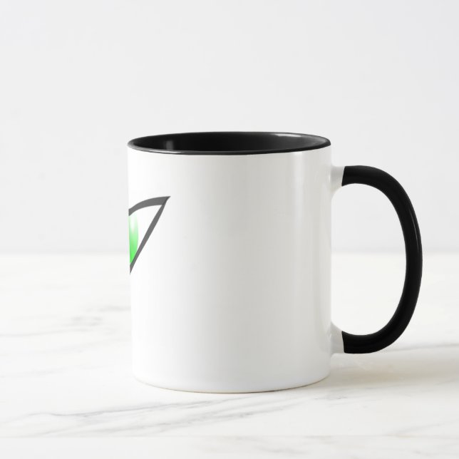 Mug Musique en céramique pour le mal vert (Droite)