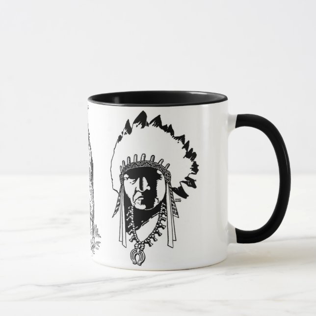 Mug Musique en chef indien (Droite)