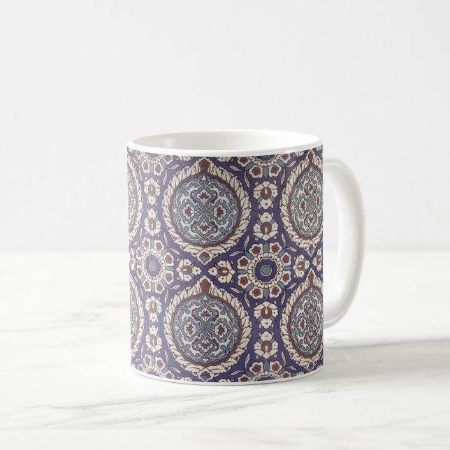 Mug Musique en mosaïque d'Iznik (Devant droit)