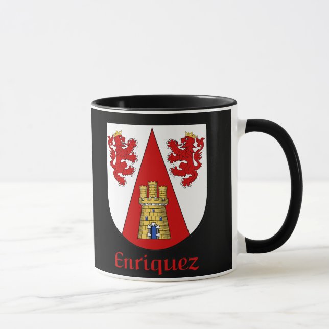Mug Musique Enriquez Family Shield (Droite)