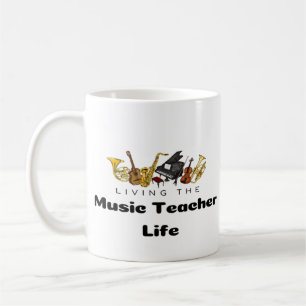 Mug Musique Enseignant Instruments de musique