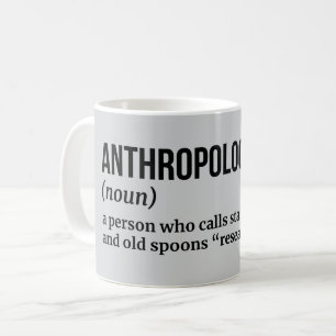 Mug Musique étudiante en anthropologie amusante