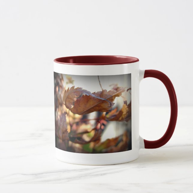 Mug Musique feuille d'automne (Droite)