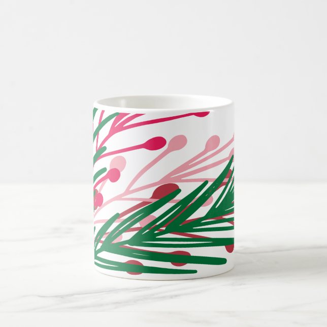 Mug Musique feuille et baies (Centre)
