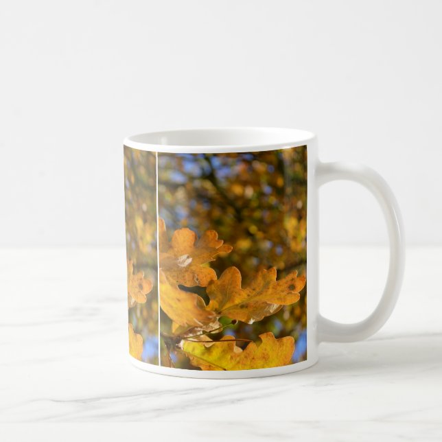 Mug Musique Feuille jaune (Droite)