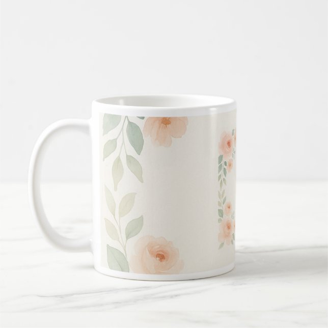 Mug Musique florale (Gauche)