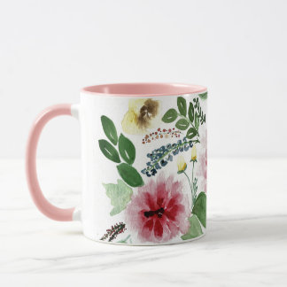Mug Musique florale