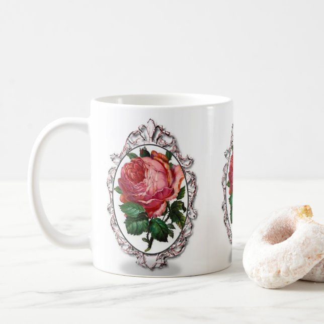 Mug Musique florale (Avec donut)