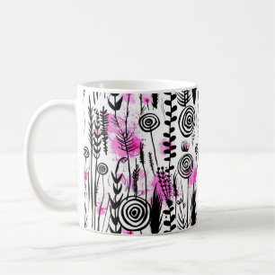 Mug Musique florale rose