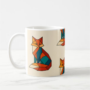 Mug Musique fox géométrique