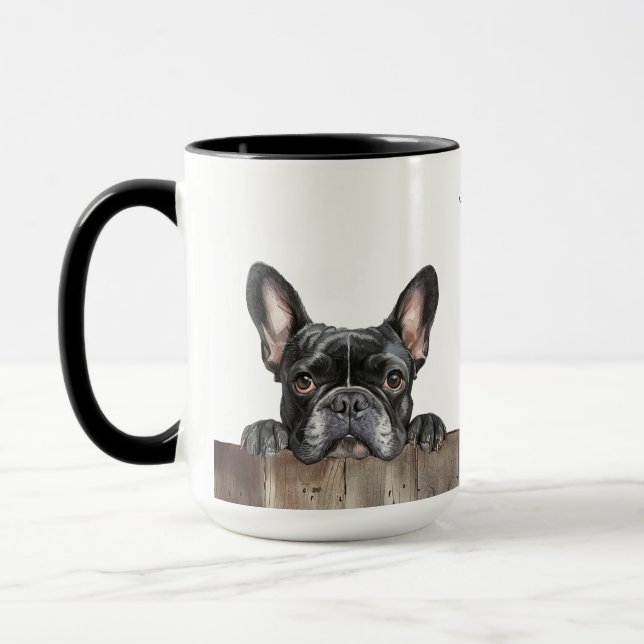 Mug Musique française de Bulldog (Gauche)