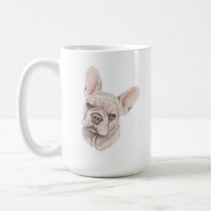 Mug Musique française de Bulldog   15 oz