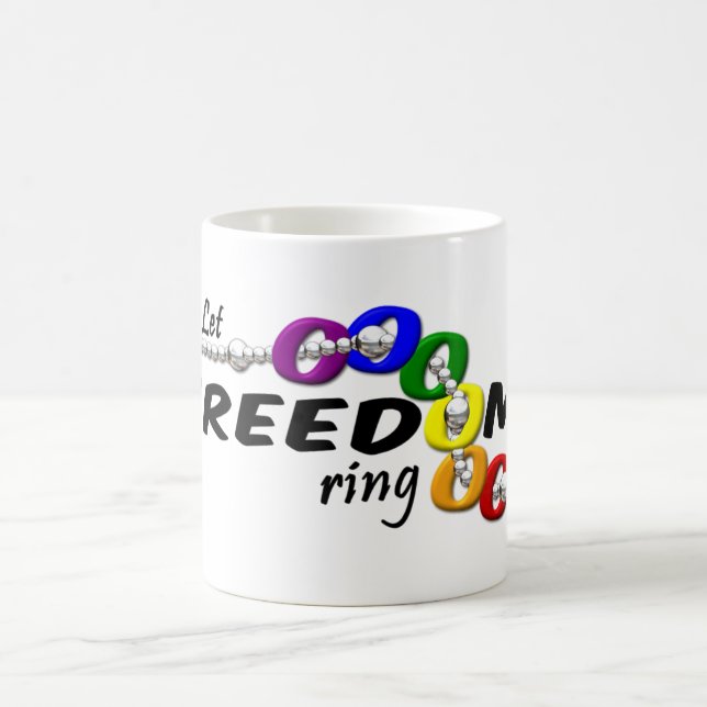 Mug Musique Freedom Ring (Centre)
