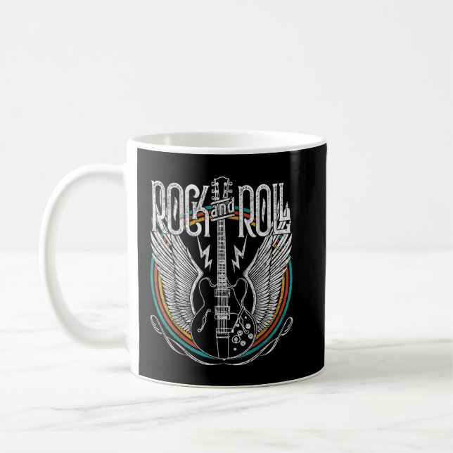Mug Musique Guitare Rock And Roll (Gauche)