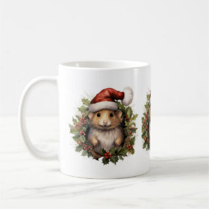 Mug Musique Hamster de Noël