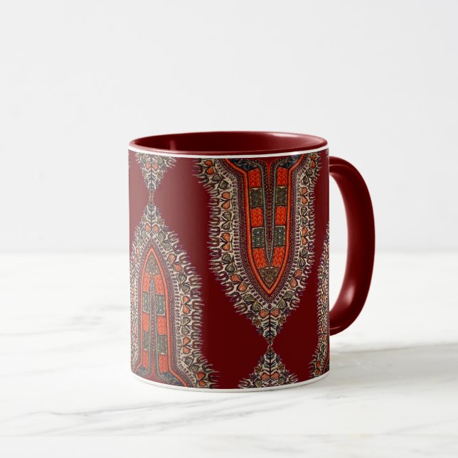 Mug Musique hippie à l'indienne (Devant droit)