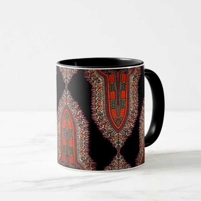 Mug Musique hippie à l'indienne (Devant droit)